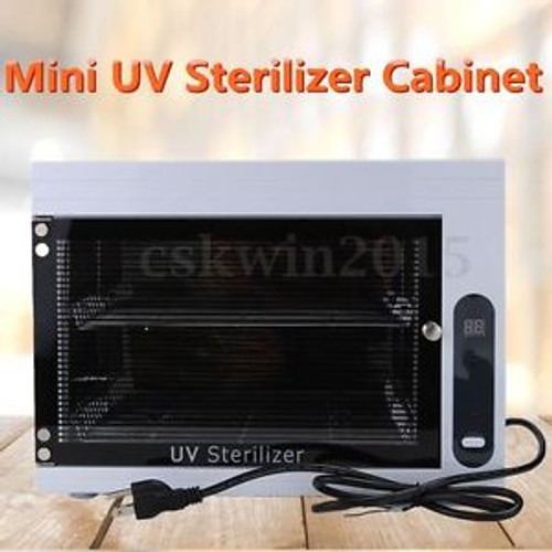 110V 15L Mini Uv Sterilizer Cabinet Ozone-Ultraviolet Sterilization 26X20X17Cm