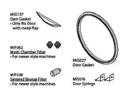 Ritter Midmark M11 Autoclave Gasket Pm Kit Set