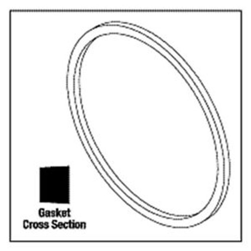 Tuttnauer 2340ek Door Gasket Fits Only Serial #8806 And Above Rpi# Tug021