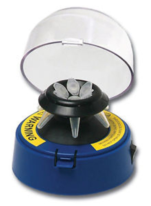 Benchmark Bsc1006-B-E Blue Mini-Centrifuge With 2 Rotors 6 Tubes 230Vac