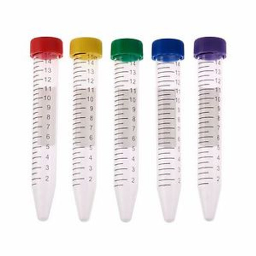 Celltreat 15Ml Centrifuge Tube Assorted Color Cap - Bagsterile 25/Bag #230411A