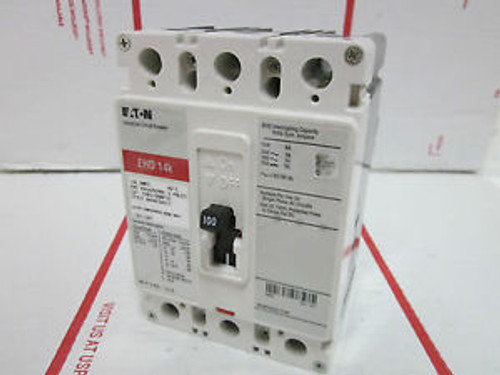 Eaton Ehd3100 100 Amp 3 Pole Industrial Circuit Breaker