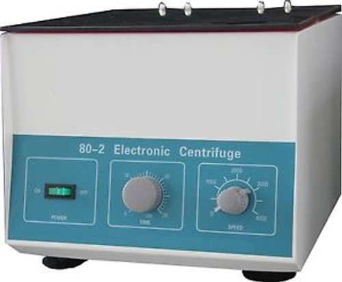 Hfs (Tm) Desktop Electric Centrifuge Lab (Timer 0-60Min) 0-4000 Rpm Cap:20 Ml...