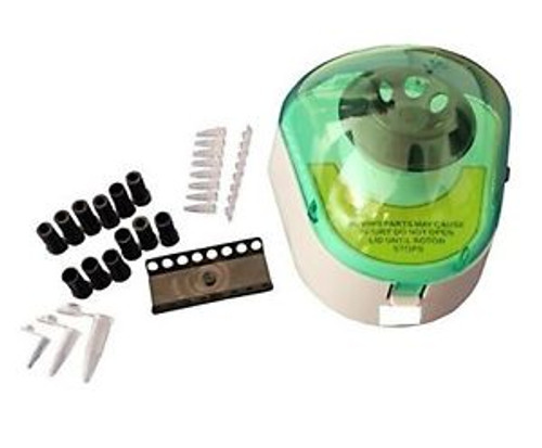 Mini Desk-Top Centrifuge With Adapters For Different Centrifuge Tubes And Pcr Tu