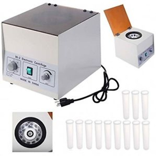 Safstar Desktop 80-2 Electric Lab Centrifuge Machine 4000Rpm W/ Timer For