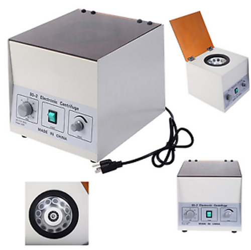 Electrical Centrifuge Laboratory Medical Practice Machine 4000Rpm Timer Design