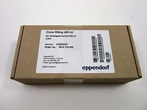 Eppendorf Cone Fitting 400Ml For Rectangular Buckets Cat. # 022638785 Set Of 2