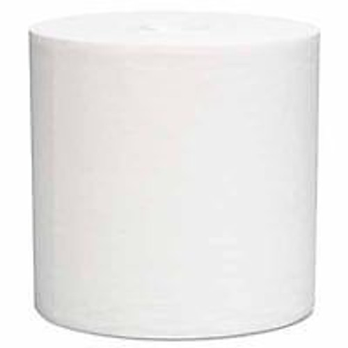 Kimberly-Clark 05007 White WYPALL L40 Wipers Jumbo Roll 12.5 W x 13.4 L