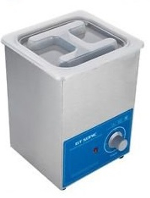 Stainless Steel 2L Ultrasonic Cleaner Heated Heater Timer Bath Cleaning +Tank US