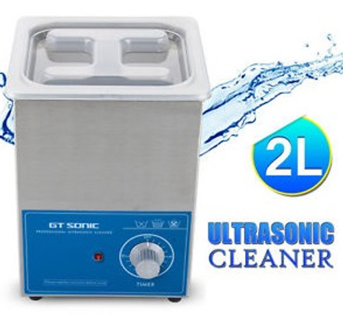 2L Ultrasonic Cleaner Heater Timer Bath Cleaning Jewellery Watch Glasses Tank US