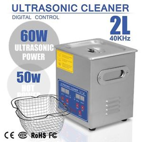 Ultrasonic Cleaner 2L Large Commercial Ultrasonic Cleaner Stainless