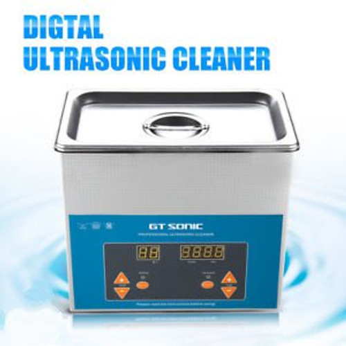 3L Digital Ultrasonic Cleaner Heater Timer Bath Cleaning Jewellery Tank + Basket