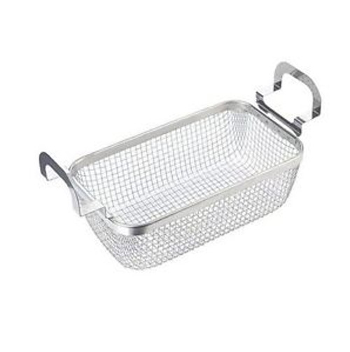 Branson 3/4 Gallon Mesh Basket With Stainless Steel / Ultrasonic Cleaning New