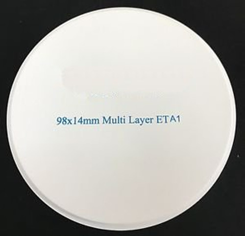 Multi-Layer Extreme Translucent   Zirconia Disc