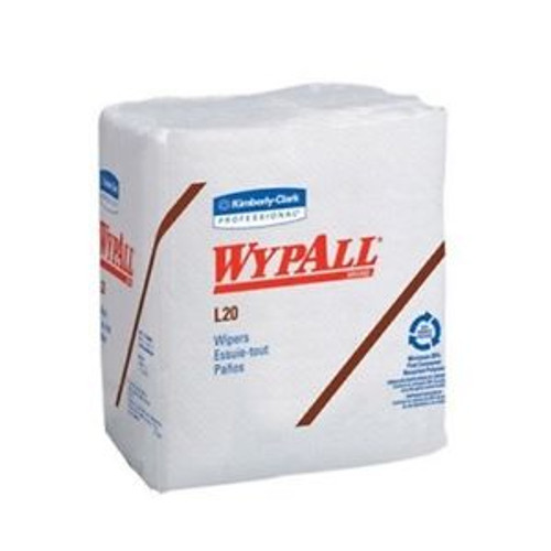 Kimberly Clark Kcc 47022 Wypall L20 Gen Purp Wpr 4Ply 12.5X13 Whi 12/68 Kcc 4...