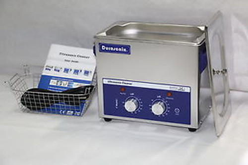 Durasonix 3.2 L Ultrasonic Cleaner Timer Heater Stainless