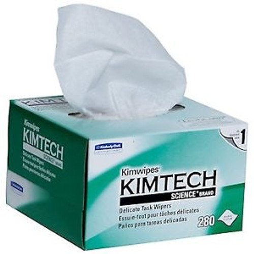 Kimberly-Clark Kimtech Kimwipes Ex-L Wipes 4-1/2 X 8-1/2 280/Box 60 Boxes/Case