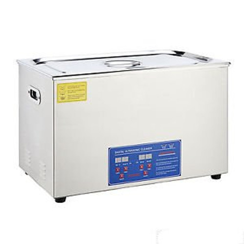 30L Ultrasonic Cleaner Stainless Steel Cleaning Equipment W/ Heater Timer