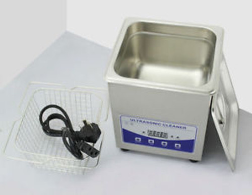 2L 80W Ultrasonic Cleaning Machine 220V For Jewelry Watch Motherboard Nozzle