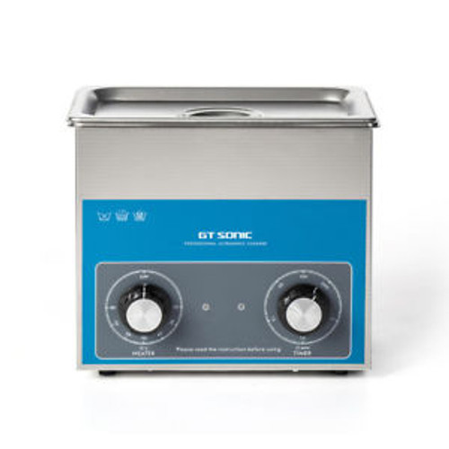 3L Stainless Steel Liter Industry Heated Ultrasonic Cleaner Heater Timer 220V
