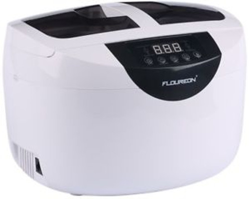 Floureon 2.5L Digital Timer Display Ultrasonic Cleaner Removable Tank For Labs