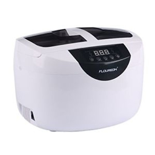 Floureon 2.5L Digital Timer Display Ultrasonic Cleaner Removable Dental Jewelry
