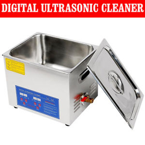 Us 10L Liter Industrial Grade Professional Ultrasonic Cleaner Heater