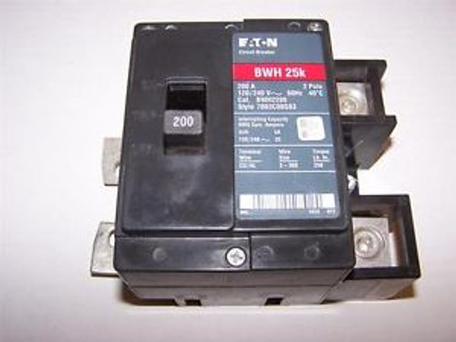 Eaton Cutler Hammer Bwh2200 Main Breaker 2-Pole 200A New