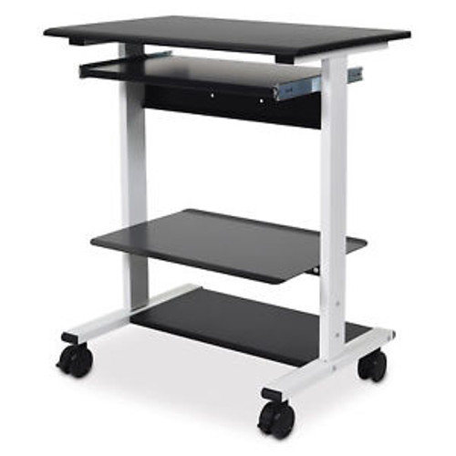 Stand Up Workstation - 3 Shelf 29.5 W X 34.5- 45.5 H X 20 D 1 Ea