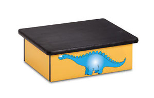 Pediatric Step Stool 16W X 20L X 7H Dino Theme 1 Ea