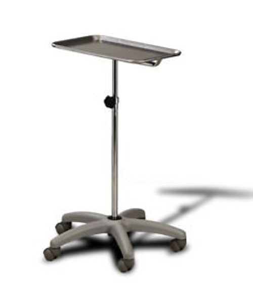 Mobile Base Mayo Doctor Medical Instrument Stand With Tray 227