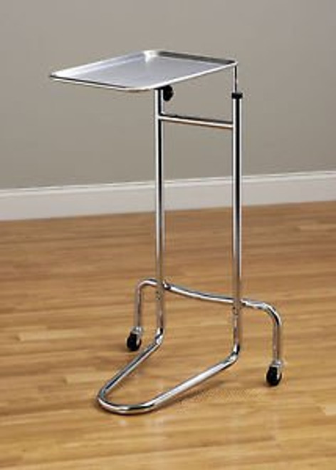 Mobile Mayo Doctor Medical Instrument Stand With Tray - 222
