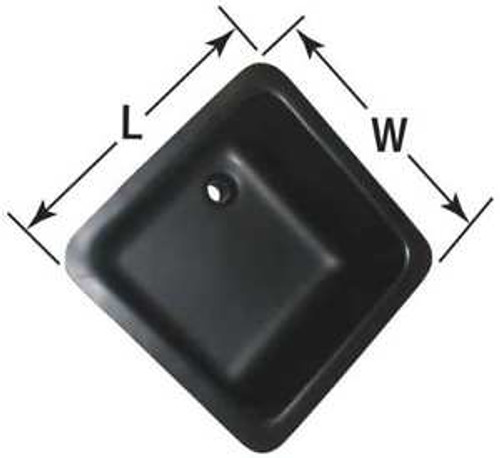 Orion Laboratory Sink Corrosion Resistant Black Bowl Size 16 X 16 Arls 13