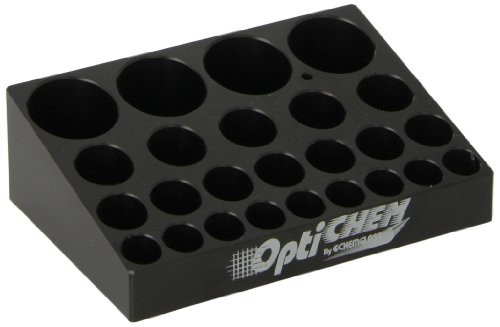 Optichem Op-6600-90 Aluminum Multi-Vial Block For Centrifugal Vacuum