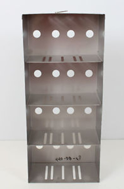 New! Fisher Scientific Cryogenic Adjustable Side Access Cryo Rack 6113-1