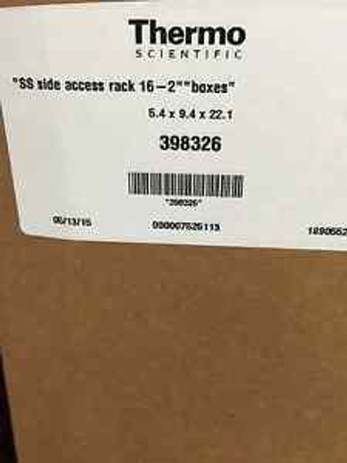 Thermo Scientific Revco Ss 12-16 Shelf 2-3ö Box Side Access Upright Freezer Rack