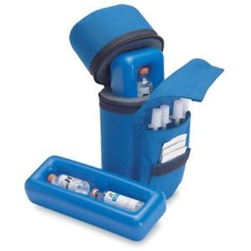 Medicool Insulin Protector Case Cooler Blue Color - 1 Count (Pack Of 2)