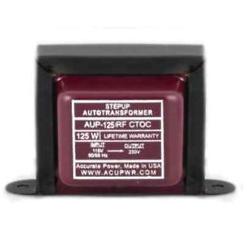 Acupwr (Tm) Aup-125Rf From 220 To 110 Volt 125 Watt High End Step Up Transformer