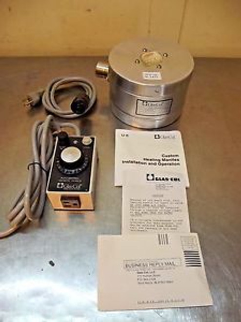 Glas-Col 102B 25W Heating Mantlecable & Inst W/Pl312 1500W Minitrol-New-M1470