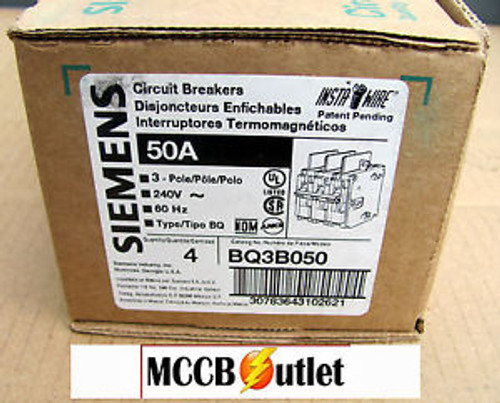 New In Box - Siemens / Ite Bq3B050  Circuit Breaker -