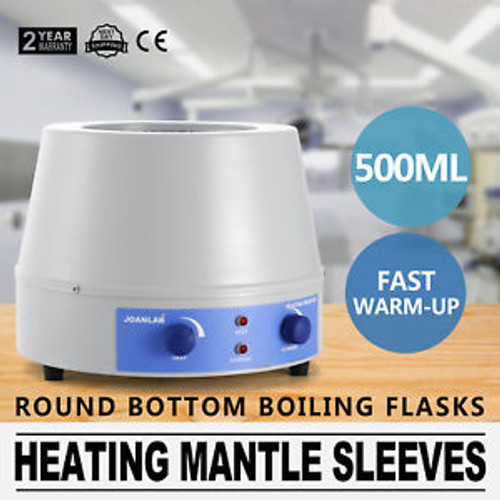 500Ml Heating Mantle Sleeves Electric 110V Magnetic Stirring Accurate Excellent