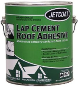 Part 62735 5 Gal Lap Cement Roof Adhesive by Jetcoat Single Item Great Value