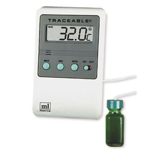Hi-Lo Plus Thermometer With External Bottle 1 ea