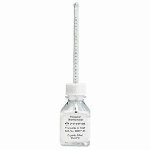 Digi-Sense Certified Incubator Bottle Thermometer 25/45C 190mm Length