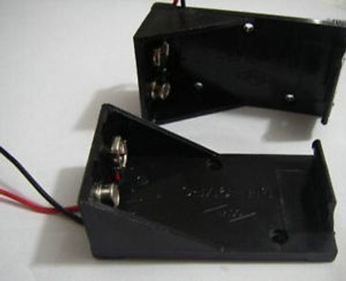 200Pcs,  9 V 9V Battery Holders / Case With 19Cm Lead.Bh,Teng