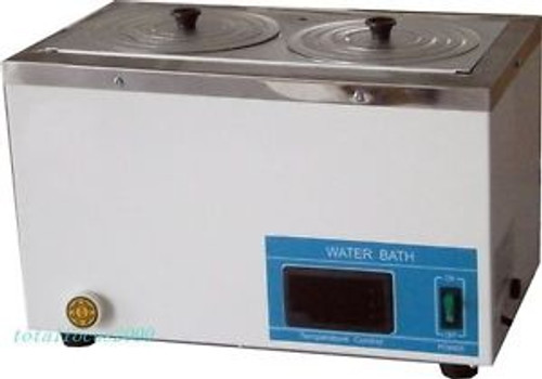 Digital Lab Thermostatic Electric Water Bath Double Hole Brand New