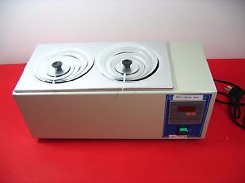Hh-2 Digital Lab Thermostatic Water Bath Two Double Holes Electric Heating 220V