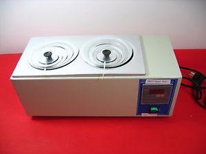 Hh-2 Digital Lab Thermostatic Water Bath Two Double Hole Electric Heating 110V T