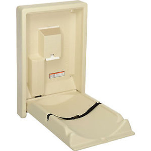 Koala Kare Vertical Baby Changing Table - Cream Kb101-00