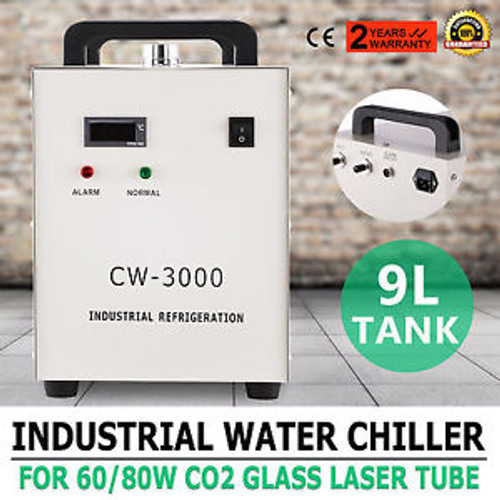 Industrial Water Chiller Cool Single 60W 80W Co2 Laser Tube Cw-3000Dg 220V 60Hz